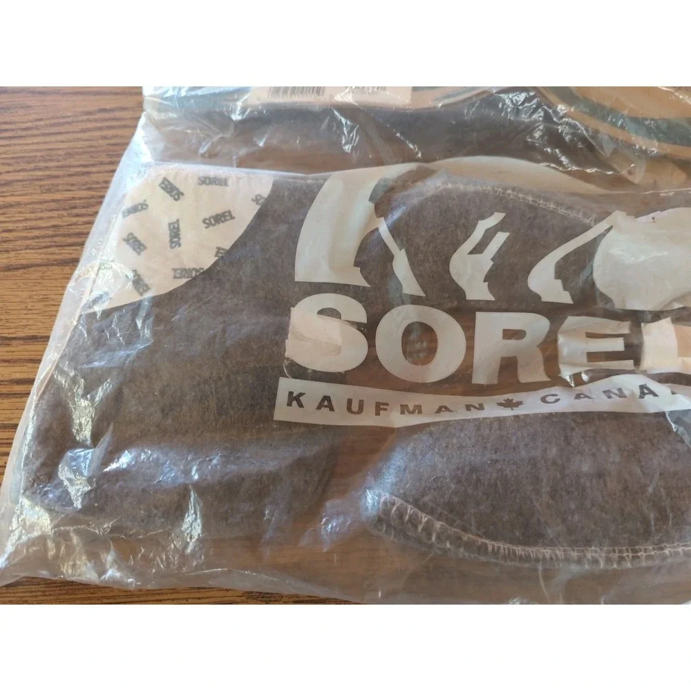 Vintage Sorel Kaufman Canada Genuine Boot Wool Replacement Liner‎ Sock Youth 6